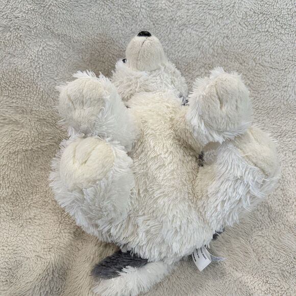 Aurora Destination Nation Grey Husky Wolf Dog Stuffed Animal 10” Plush Toy - Picture 6 of 7